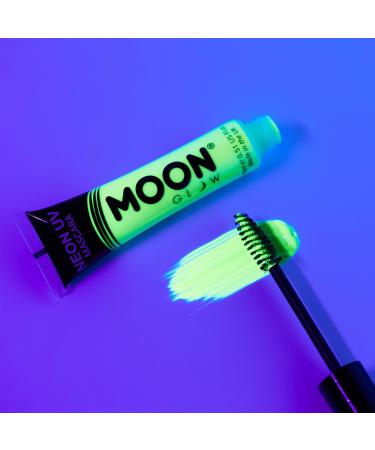 Buy Moon Glow Neon UV Mascara Set of 5 | Bright Neon Colors that Glow Under Blacklights | International Shipping Available - Buy Online on GoSupps.com