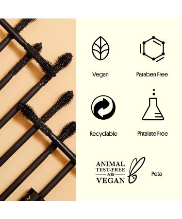 Winky Lux ExtravaLash Mascara - Voluminous and Lengthening Black Mascara - Buy Online on GoSupps.com
