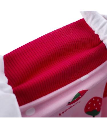 YeaPeeto XL Strawberry One-Divider for Dogs | Relaxation PJs for Large & Medium Dogs | Anti-Lick Wound Protection Hair Loss & Allergy Relief - Buy Online on GoSupps.com