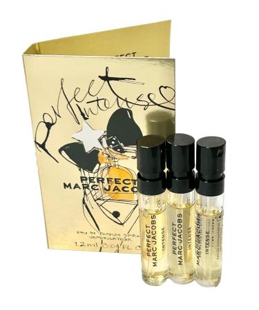 Marc Jacobs Perfect INTENSE Sample Women Perfume Spray 1.2 ml / 0.04 oz - set of 3 Perfect Intense 0.03 Fl Oz (Pack of 2) - Buy Online on GoSupps.com