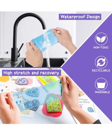 Anti-Slip Sticky Mat Set for Diamond Painting - 6 Pieces Non-Slip Gel Pads, 5.6 x 3.3 Inch Universal Tools for 5D Diamond Painting - Kid and Adult Friendly - Buy Online on GoSupps.com