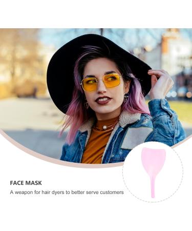 Outanaya Lot de 4 Masques de Coiffure Transparents pour Protection du Visage Yeux Accessoires pour Salon de Coiffure Adapt s la Coloration des Cheveux Usage Couleur Couleur Al atoire - Buy Online on GoSupps.com