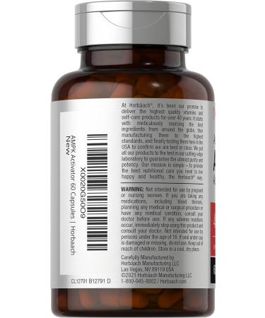 AMPK Metabolic Activator 450mg | 60 Capsules | Weight Management Support | Non-GMO & Gluten-Free | Jiaogulan Gynostemma - Buy Online on GoSupps.com