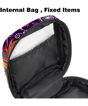 Vintage Bohemian Storage Bags for Women - Portable Menstrual Organizer for Bandages Panty Liners and Tampons - Buy Online on GoSupps.com