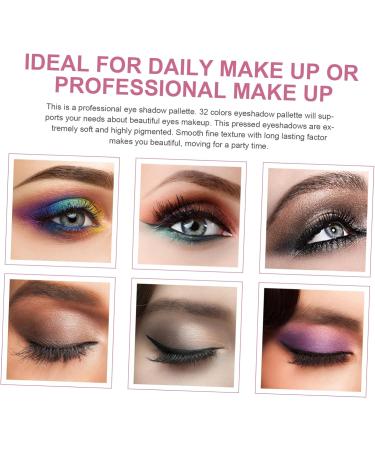 Angoily Eyeshadow Palette 1pcs 32 Eyeshadow Eye Shadow Palettes Makeup Palette Matte Eye Shadow Pencil Eyeshadow Powder 1 count (Pack of 1) Pink - Buy Online on GoSupps.com