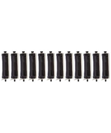 Fripac-Medis Permanent Wave Roller FPS1K - Short 17mm Diameter Black 12 Pieces | Best International Shipping - Buy Online on GoSupps.com