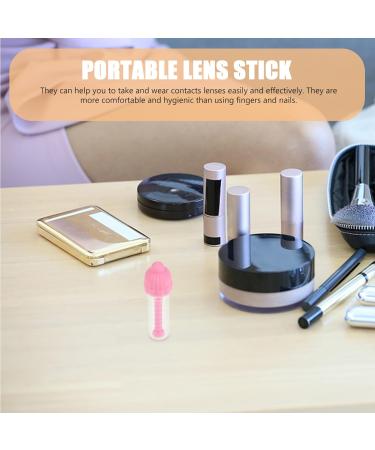 ULTECHNOVO Tools Lens Wearing Rod Convenient Lens Stick Safe -Lens Remover Safe Lens applicator Travel Lens Supply Silica Gel Bulk Supplies Child - Buy Online on GoSupps.com