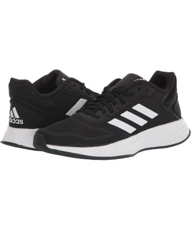 adidas Duramo 10 Running Shoe - Big Kid (8-12 Years) - Black/White - Size 4 - Buy Online on GoSupps.com