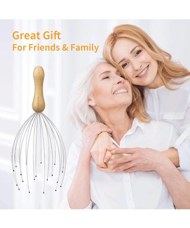 Head Massager - Hommand 20-Finger Spider Design for Deep Relaxation & Wellness | International Shipping - Buy Online on GoSupps.com