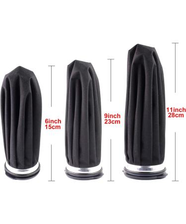 Ice Bag for Injuries & Pain Relief - 4 Pack 6 inch Reusable Cold Pack with Screw Top Lid - Buy Online on GoSupps.com