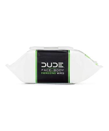 Dude Wipes 30 Count - Alcohol-Free 2-in-1 Face & Body Wipes with Pro Vitamin B5 - Hypoallergenic Cleansing - Buy Online on GoSupps.com