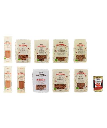 Italian Gourmet E.R. Rummo - Pack of 10 x 500g bags of whole grain pasta - Italian pasta