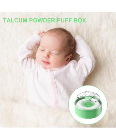 Buy Eco-Friendly Soft Body Powder Quaste & Dustproof Container | Portable Skin-Friendly Powder Dispenser for All Skin Types - Buy Online on GoSupps.com