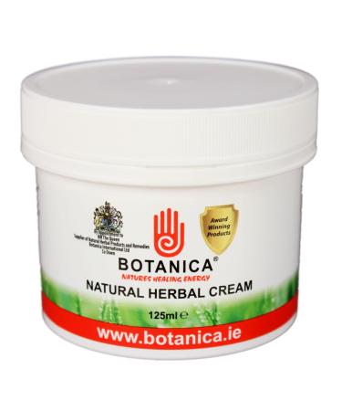 Botanica Natural Herbal Cream 125ml | Non Greasy and Easy to Apply Healing Energy | Beneficial on a Wide Range of Skin Conditions | Natural Insect Repellent