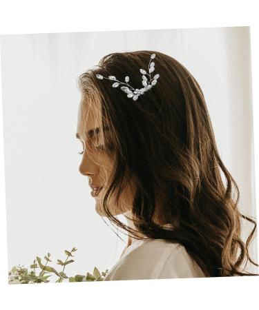 Beaupretty Hair Side Comb Small Side Comb Tiara Bridal Hair Accessories Rhinestone Hair Accessories Bridal Rhinestone Hair Comb Leaf Hair Comb Zinc Alloy Little Plum Blossom Wedding Bride - Buy Online on GoSupps.com