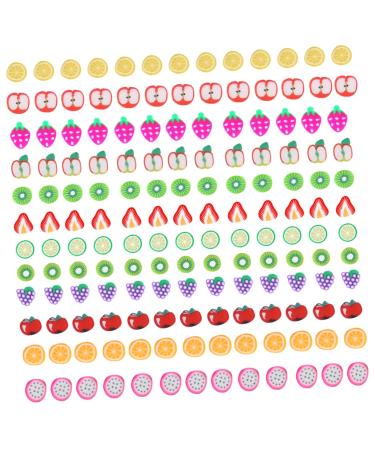 DOITOOL 4800 Pcs 12 Fruit Sliced nail Art Accessories Resin Flatback Beads Nail Fruit Slice Flower Nail Decals Nail Art Decorations Makeup Tools Nails Decoration Scrapbook Flowers