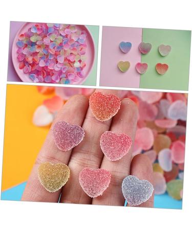 SAFIGLE 60pcs Simulation Gummies Candy Models Candies Hairpin Resin Cream - Buy Online on GoSupps.com