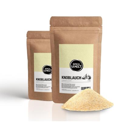 Spicy Welt Ail Granul (500g) Ail Semoule | Pour Barbecue Marinade Salades & P tes | Texture Croquante & Saveur Intense | 100% Naturel Sans Additifs - Buy Online on GoSupps.com