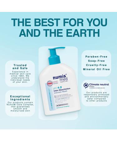 Numis Med Intimate Wash pH 4.2 - Skin-Soothing Feminine Cleanser for Sensitive Skin - 8.78 oz - Buy Online on GoSupps.com