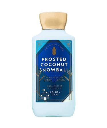 Bath and Body Works FROSTED COCONUT SNOWBALL Super Smooth Body Lotion 8 Fluid Ounce (2019 Edition) - Buy Online on GoSupps.com