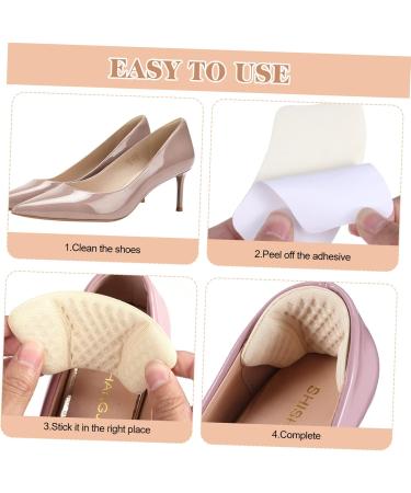 FRCOLOR 6 Pairs Anti-Wear Heel Cushions - Shoe Inserts & Grips for Women's Comfort | Durable Heel Pads & Liners - Buy Online on GoSupps.com