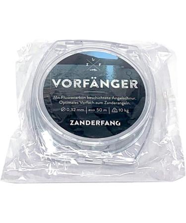 Buy Zander Leader Fluorocarbon Fishing Line 0.32mm 50m for Zander & Perch Premium Leader Line for Catching Fish - Buy Online on GoSupps.com