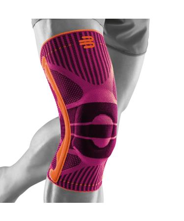 Bauerfeind knee support Knee Support with silicone ring can be worn right or left Pink XS