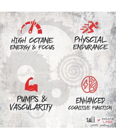 Insane Labz Saw Bloodbath, Non-Stim Pump Pre Workout Powder with Nitrosigine , OxyGold , Agmatine Sulfate, L-Citrulline and Betainne Anhydrous, 40 Srvgs (Fruit Punch) Fruit Punch 11.1 Ounce (Pack of 1) - Buy Online on GoSupps.com