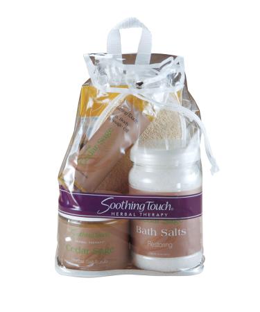 Soothing Touch W67372CS Spa Gift Set Cedar Sage