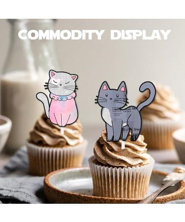 18pcs Glitter Dessert Cupcake Topper Worldwide Popular Singer Cat Theme Decorations Baby Shower Boys Girls Happy Birthday Concert Party Decor Supplies - Buy Online on GoSupps.com