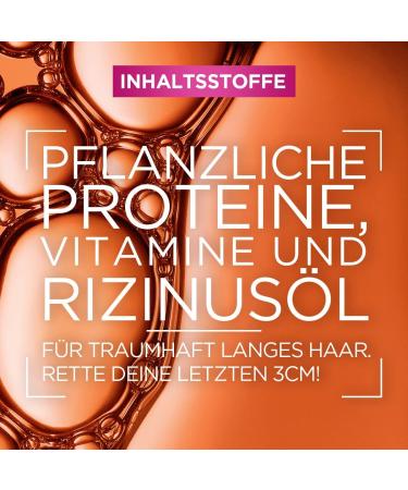 L'Or al Paris Elvital Anti-Split Ends Shampoo for Dreamy Long Hair with Castor Oil Dream Length Super Strengthening 6 x 300 ml - Buy Online on GoSupps.com