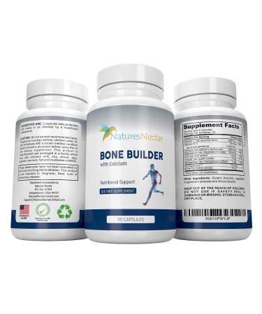 Bone Builder Joint Supplements for Women - Increased Bone Health Plus New Growth - Bone Strength Formula - Organic Bone Care for Max Raw Absorption Boost - Feel New Life & Alive