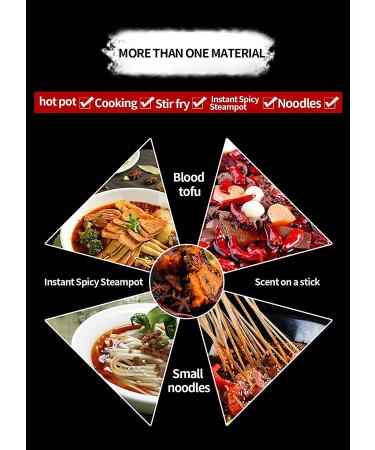 Haorenjia Sichuan Hot Pot Soup Base Seasoning 7.05 oz (200g) - Authentic Spicy Broth from Szechuan, China - Buy Online on GoSupps.com