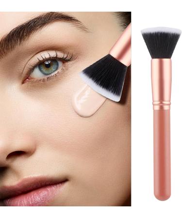 Multifunctional Flat Head Makeup Brush For Base And Powder Cream Application Comforatble Handle Beauty Tool Powder Brush - Buy Online on GoSupps.com