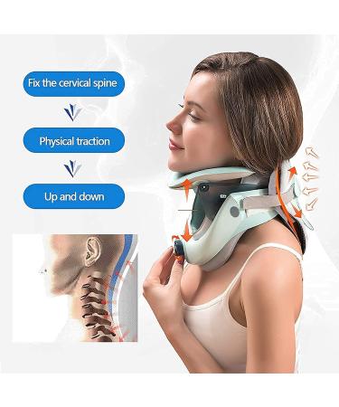 Inflatable Neck Support & Traction Device for Pain Relief | Correct Posture & Spondylosis Relief - Buy Online on GoSupps.com