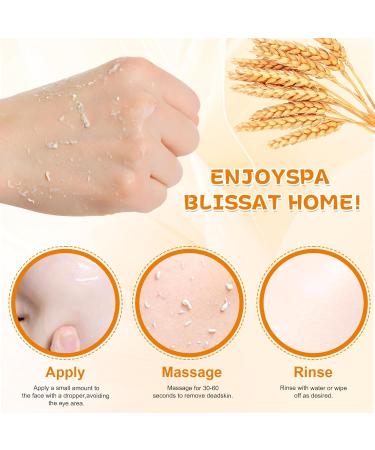 Yizemay Peel Shot Glow Rice Ampoule Duo peeling face with black and white rice gentle peeling & pore cleanser moisturizing blackhead remover for all skin types 1 piece 1er Pack - Buy Online on GoSupps.com