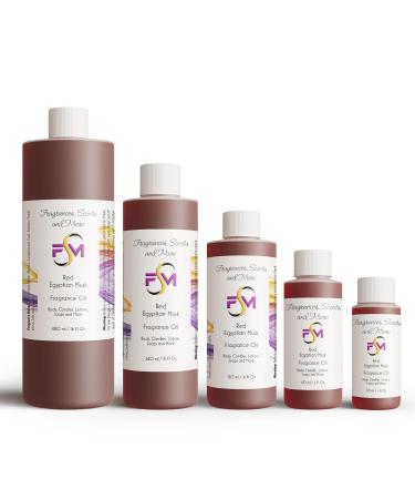 Red Egyptian Musk Fragrance Oil - 0.33 Fl Oz Glass Roll On (10ml) 0.33 Fl Oz (Pack of 1) - Buy Online on GoSupps.com