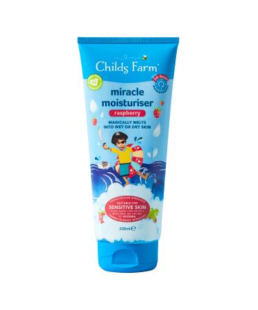 Childs Farm | Miracle Moisturiser 200ml | Raspberry | For Wet or Dry Skin | 24-Hour Moisturisation 250ml Miracle Moisturiser - Raspberry - Buy Online on GoSupps.com