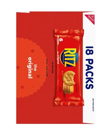 Ritz Original Crackers 12.24oz - 18 Count Pack - (1 Pack) - Buy Online on GoSupps.com