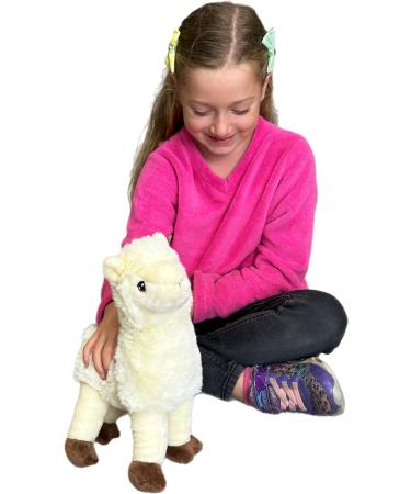 Deluxe Paws Plush Eco Toy - 100% Recycled Materials - Cuddly Soft (Llama) - Buy Online on GoSupps.com