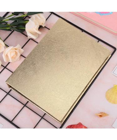 30 Pages Nail Sticker Collection Albums Folding Storage Book Organizer Tool Color Chart Salon Nail Display Tool(Gold) - Buy Online on GoSupps.com