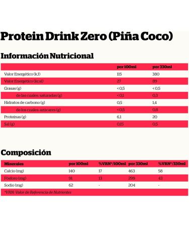 NUTRISPORT Protein Zero Sports Supplements Proteins for Muscle Mass Milk Protein Shakes Smoothies to Lose Weight Pineapple Coconut Smoothie with Gym Proteins 12x330ml - Buy Online on GoSupps.com