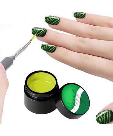 6 Colors Spider Gel Gel Polish Gel Glow in The Dark Nail Polish Drawing Gel for Paint Design Wire Drawing - Buy Online on GoSupps.com
