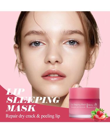 Buy Greyghost Hydrating Lip Sleeping Mask - Nourishing Overnight Moisturizer for Dry Lips (#2 Berry) | International Shipping Available - Buy Online on GoSupps.com