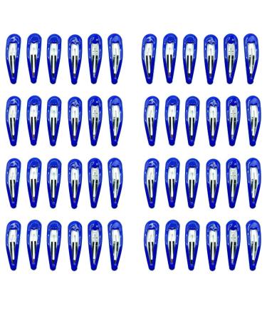 48pcs Royal Blue Girls Hair Clips