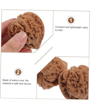 Ultechnovo 2-St Walnut Fitness Handballs - Chinese Baoding Balls for Hand Training & Health | International Shipping - Buy Online on GoSupps.com