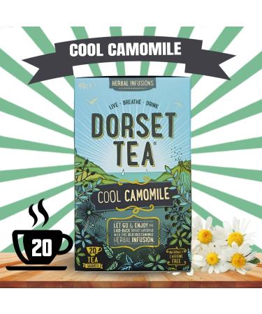Dorset Tea Pick N Mix - Choose From 8 Flavours | Strawberries & Cream Cool Earl Grey Foraged Fruits Ginger & Sunshine Pure Green-Tea Wild About Mint Sunshine Lemon - Pack of 5 - Buy Online on GoSupps.com