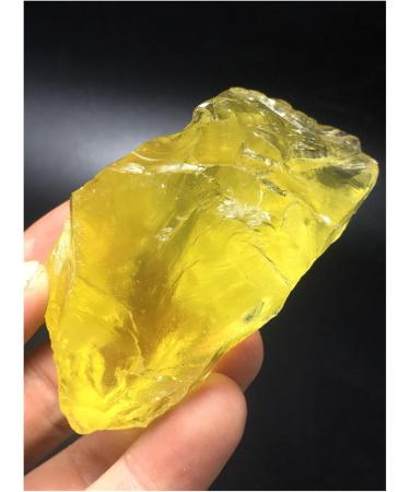 Natural Crystal Rough 1 pc Natural Big Size raw Topaz Citrine Harsh Stones Minerals and Stones Rough gem Sample Brazil 130-160g - Buy Online on GoSupps.com