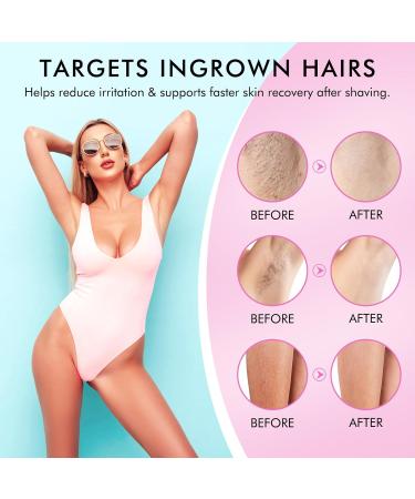 Premium After Shave Oil 100ml Women's After Shave Oil for Smooth Skin - Strawberry AHA & Peptides to Prevent Ingrown Hairs & Razor Bumps Fast-Absorbing Hydration Vegan Sensitive Skin Care - Buy Online on GoSupps.com