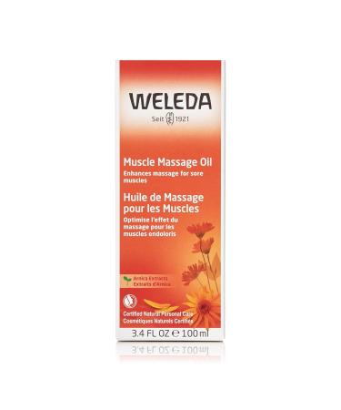 Weleda Bio Arnika Massage Oil 100 ml Nourishing Natural Body Oil for Muscle Tension & Cramps Ideal Pre & Post Sports Buy 2 Pack - Buy Online on GoSupps.com
